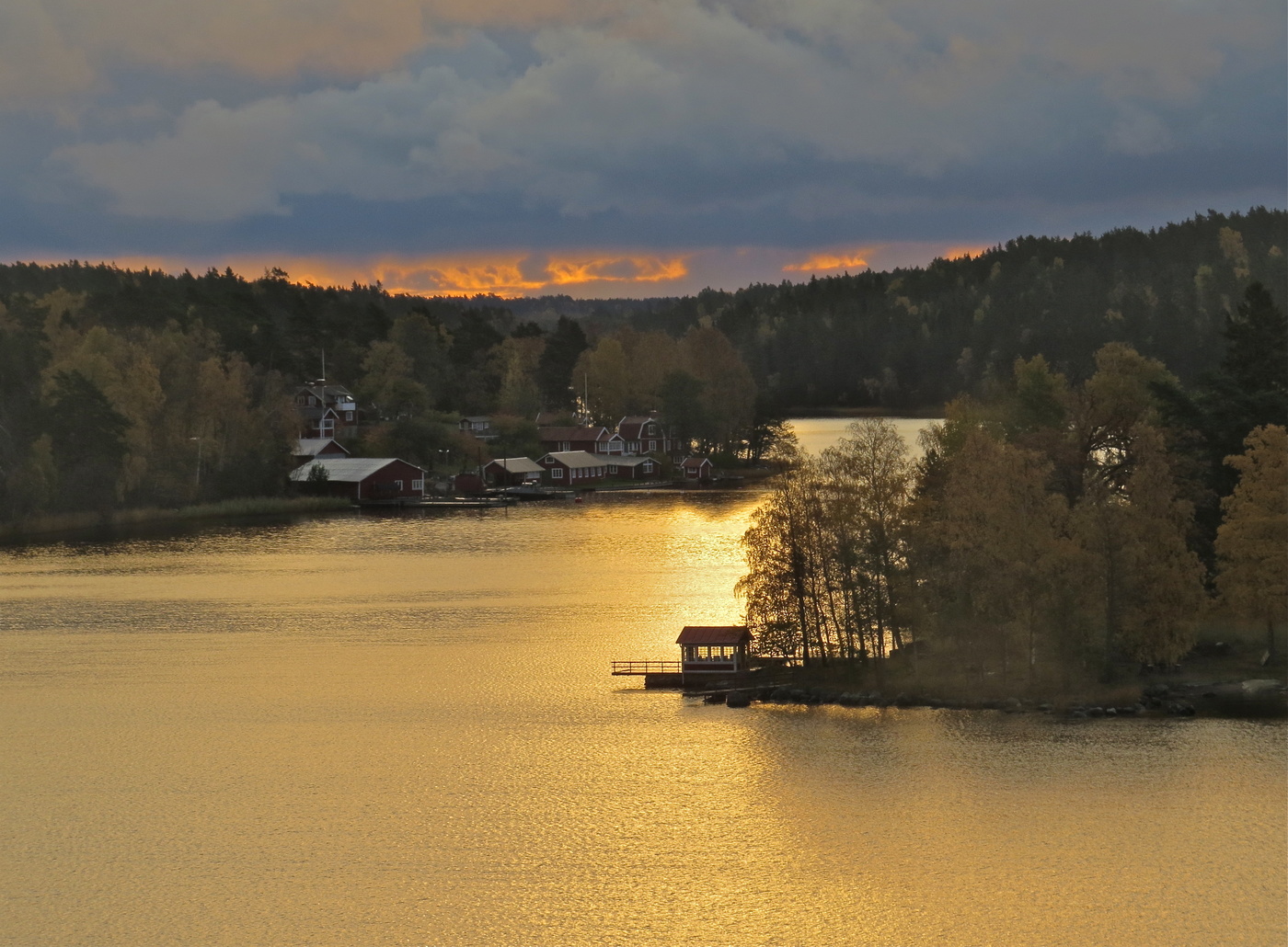 Осеннее утро
