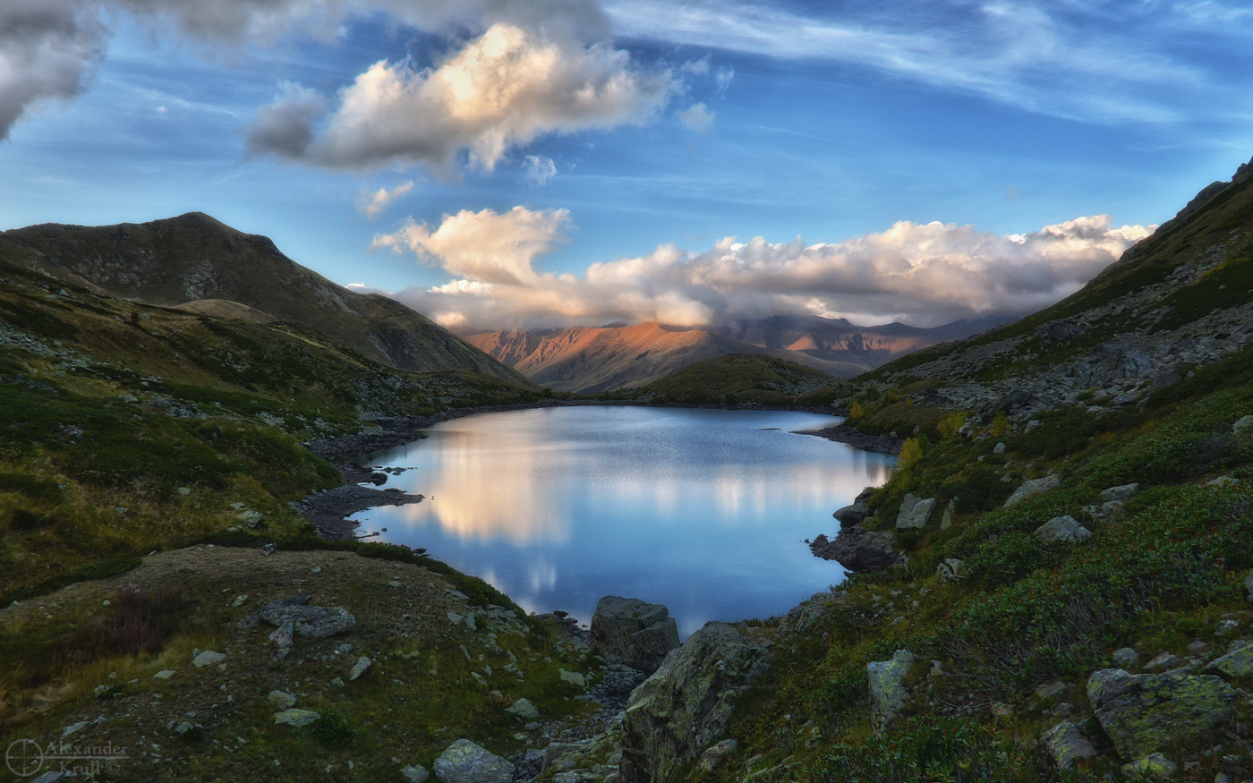 Вечер в верховьях Малой Дукки.