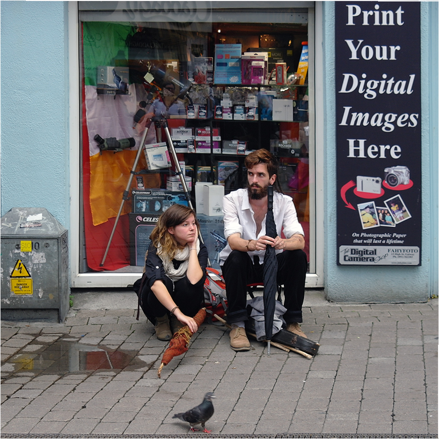 Уличные артисты