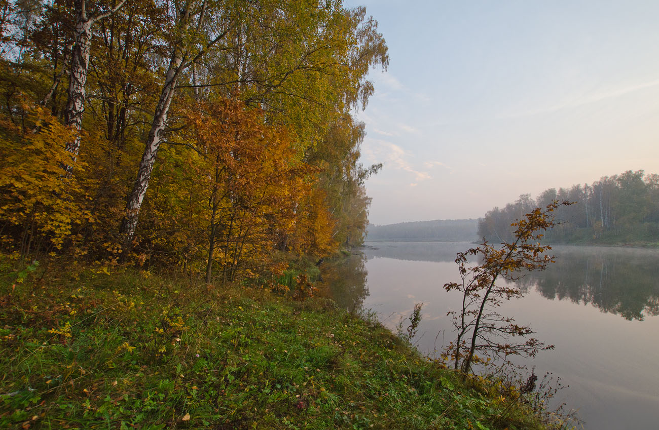 Октябрь у озера
