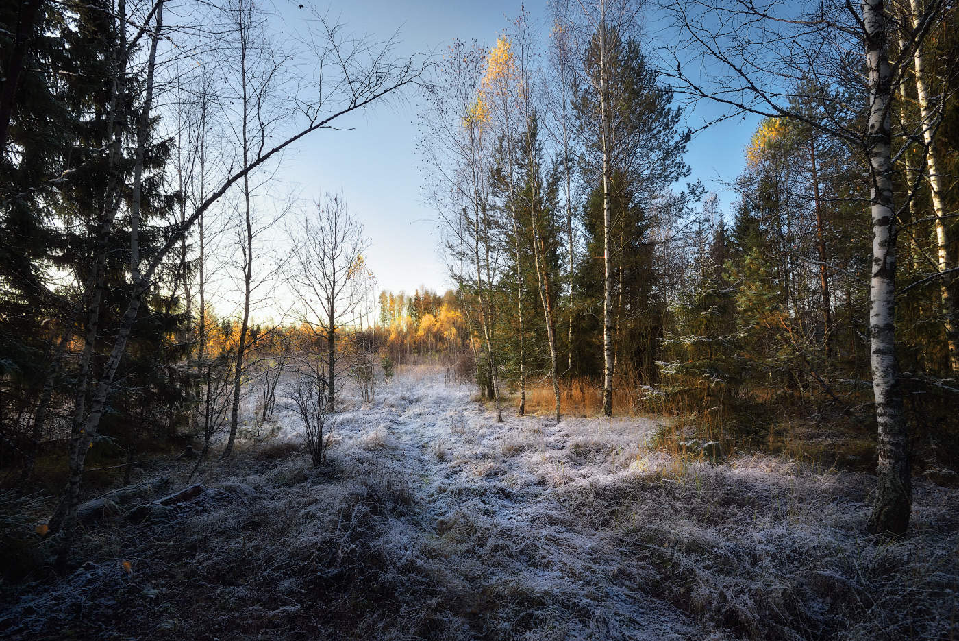 первый снег 3