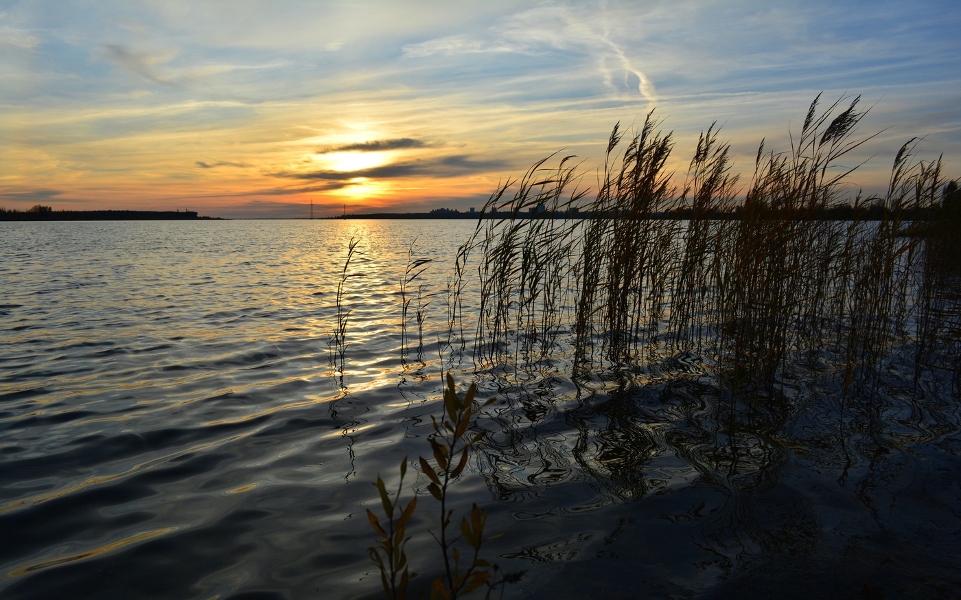 Закат в ноябре