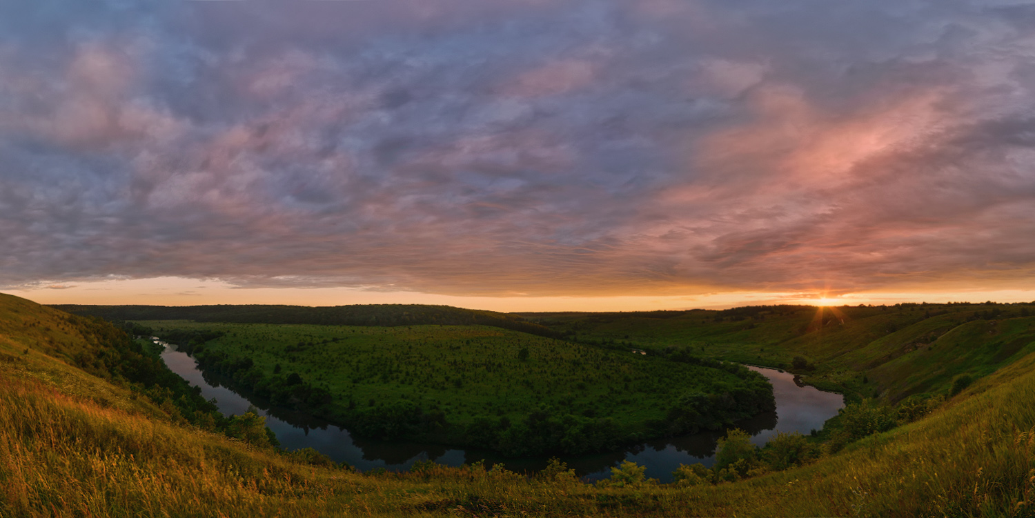 Закат в Красногорье