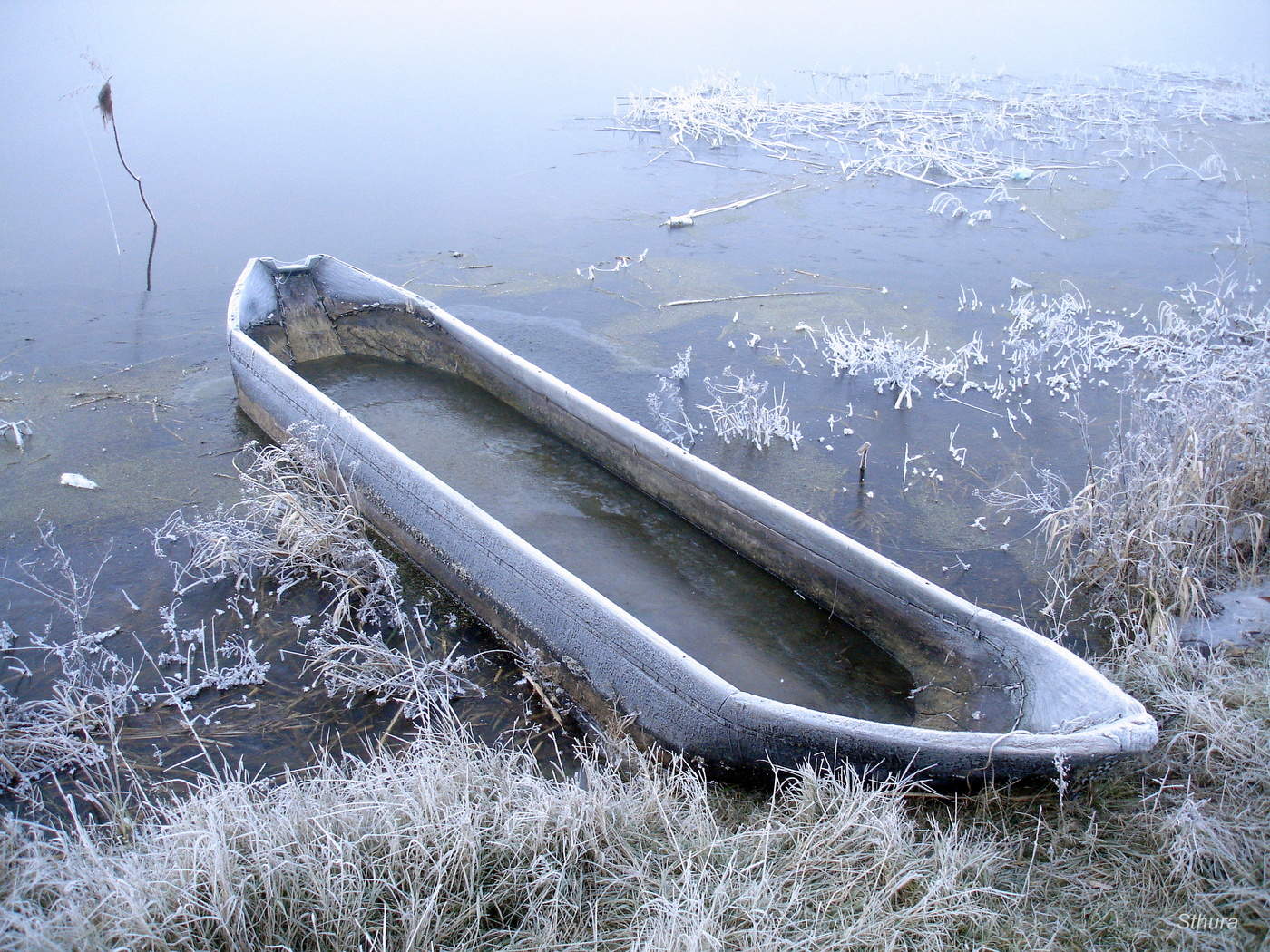 Рыбацкий чёлн.