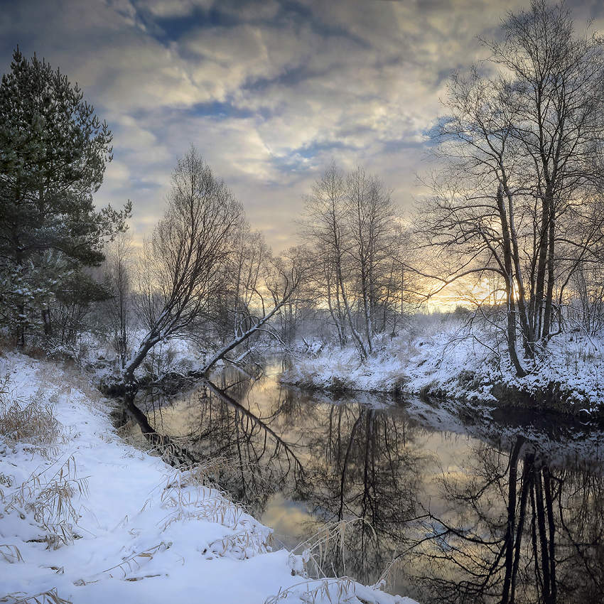 Утро на реке..