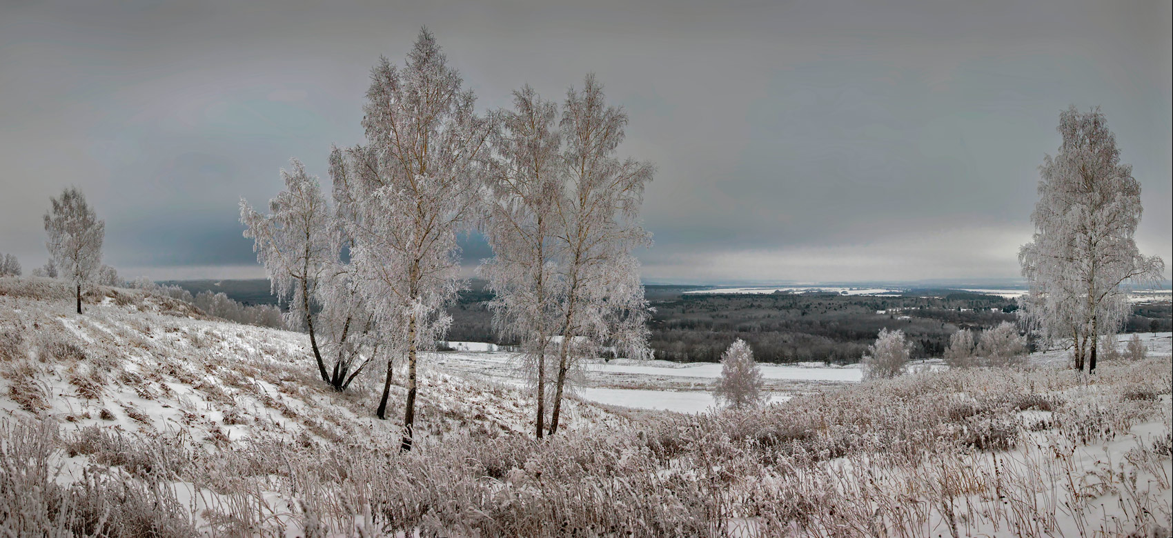 На зимних склонах