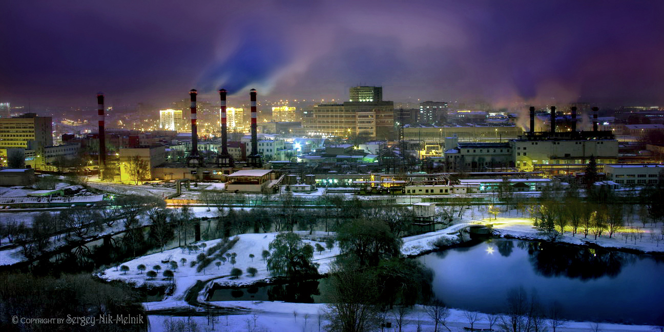 Индустриальная зима в шоколадной долине