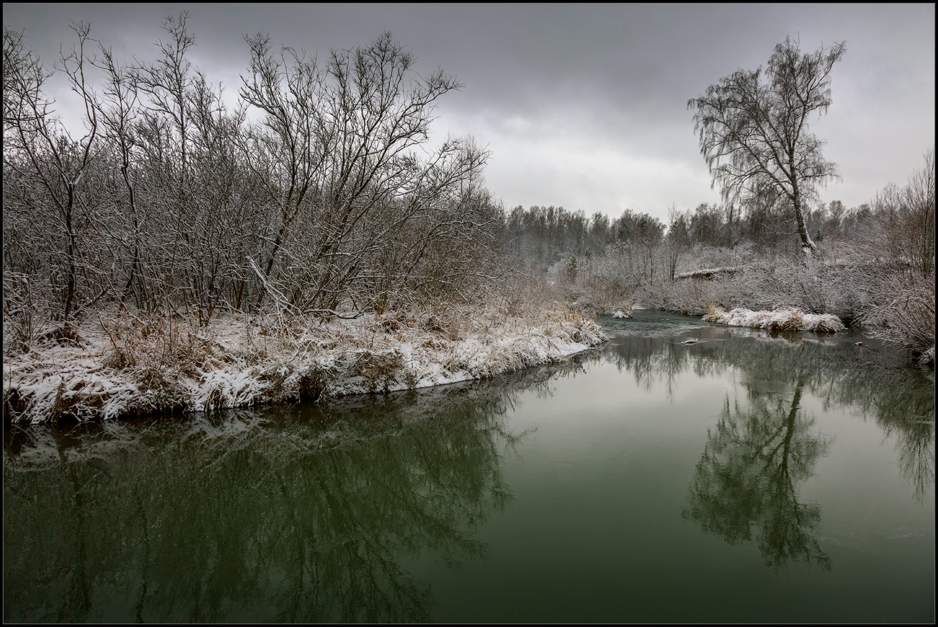 Ноябрь река Басандайка