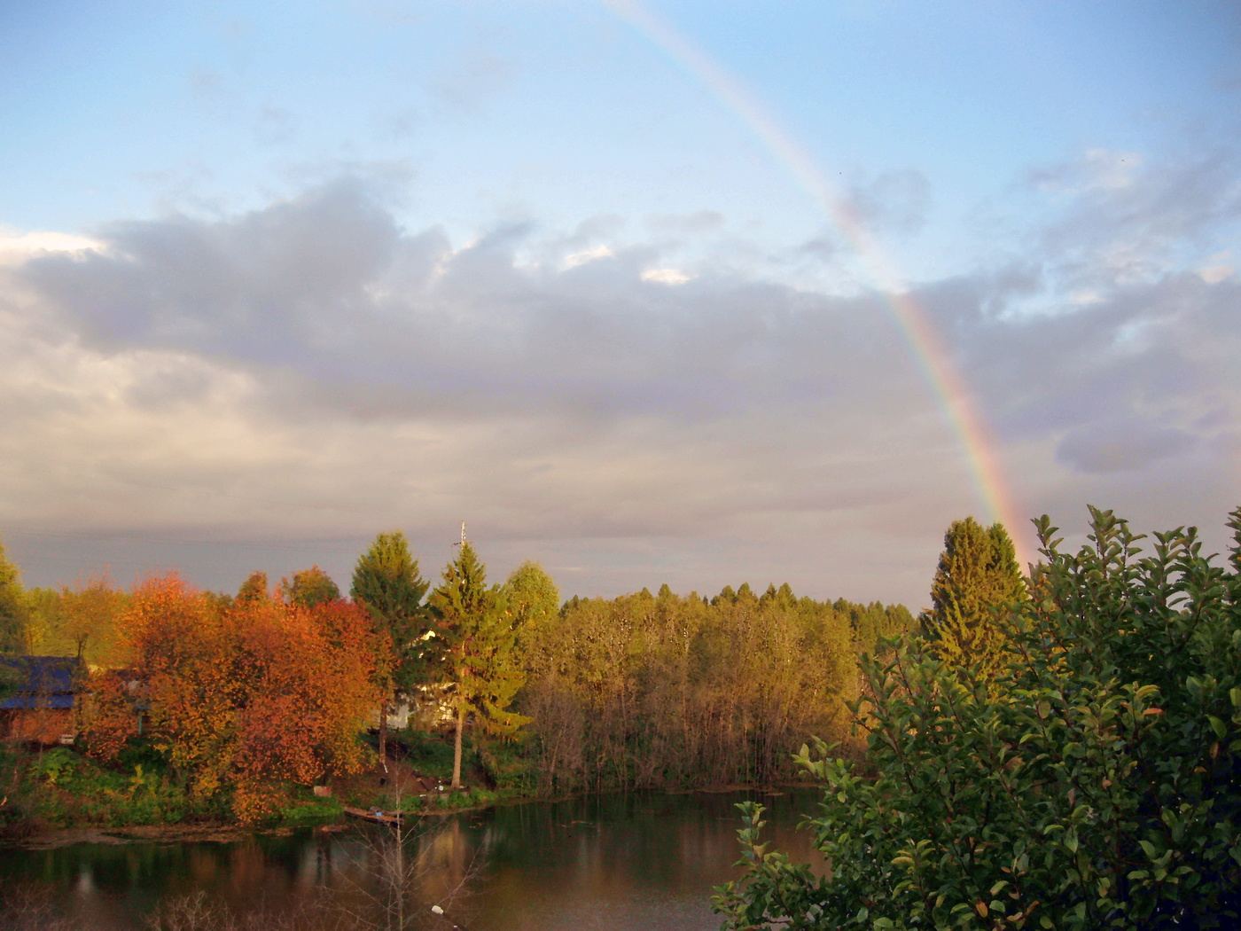 Осенняя тишь.