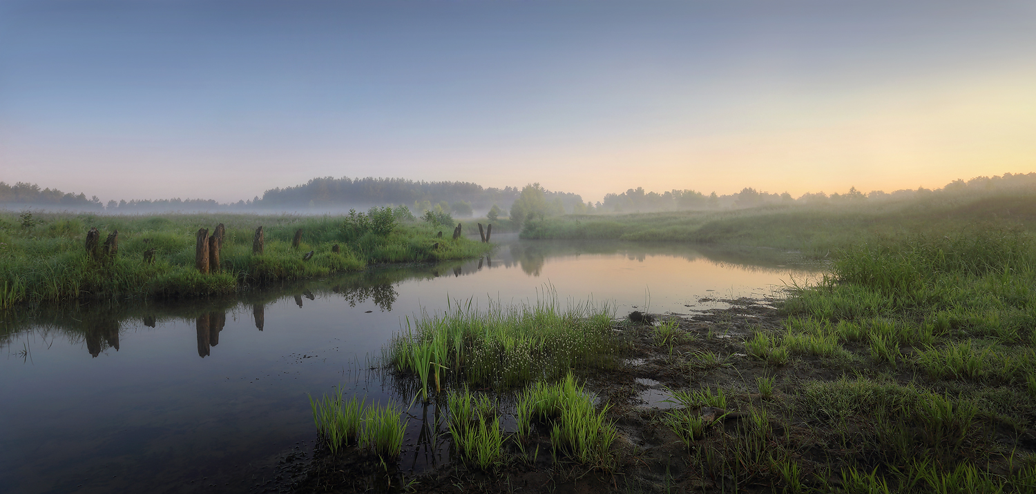 На утренней зорьке..