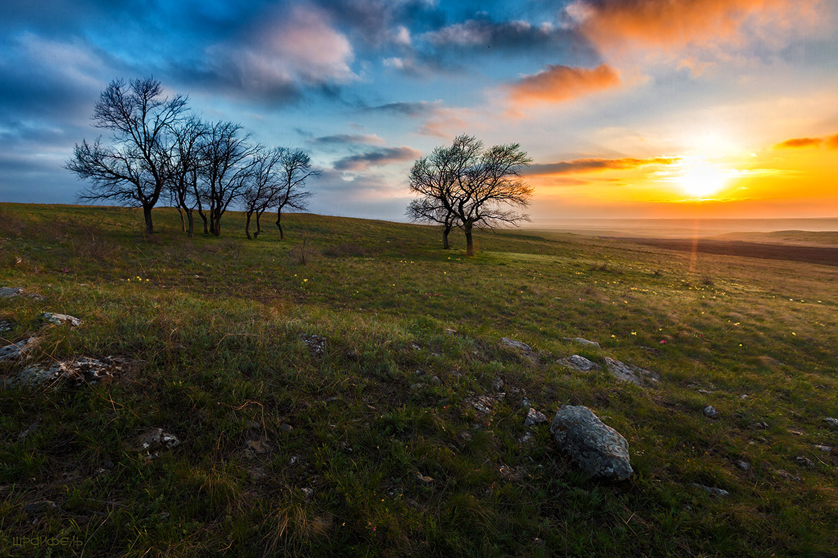 Апрельский закат