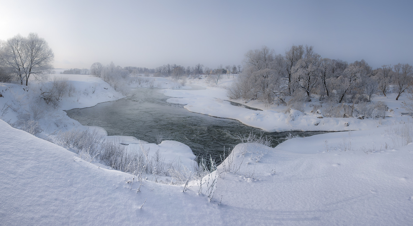 Зимы прекрасные мгновения.