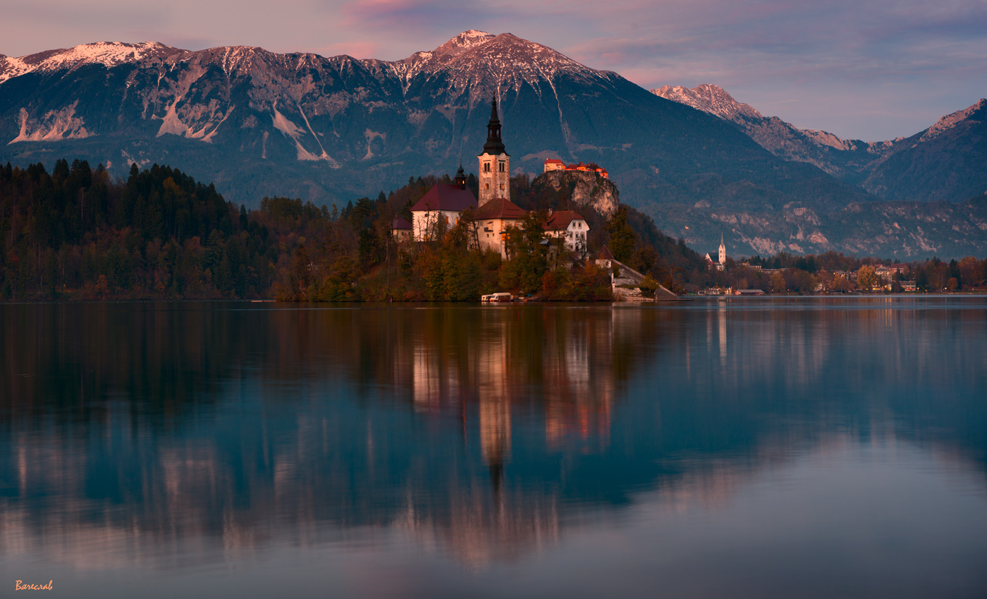 Закат над Бледом