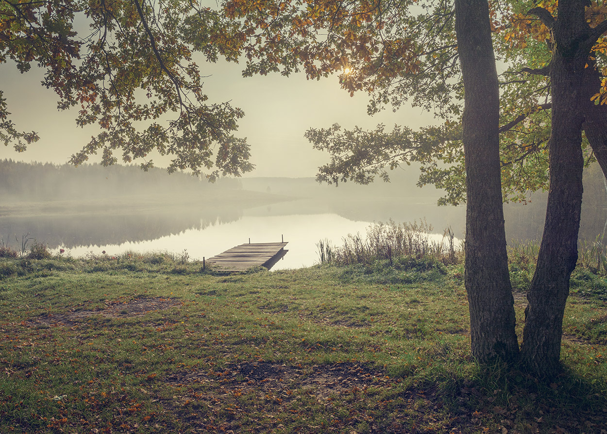 Осенняя тишина.