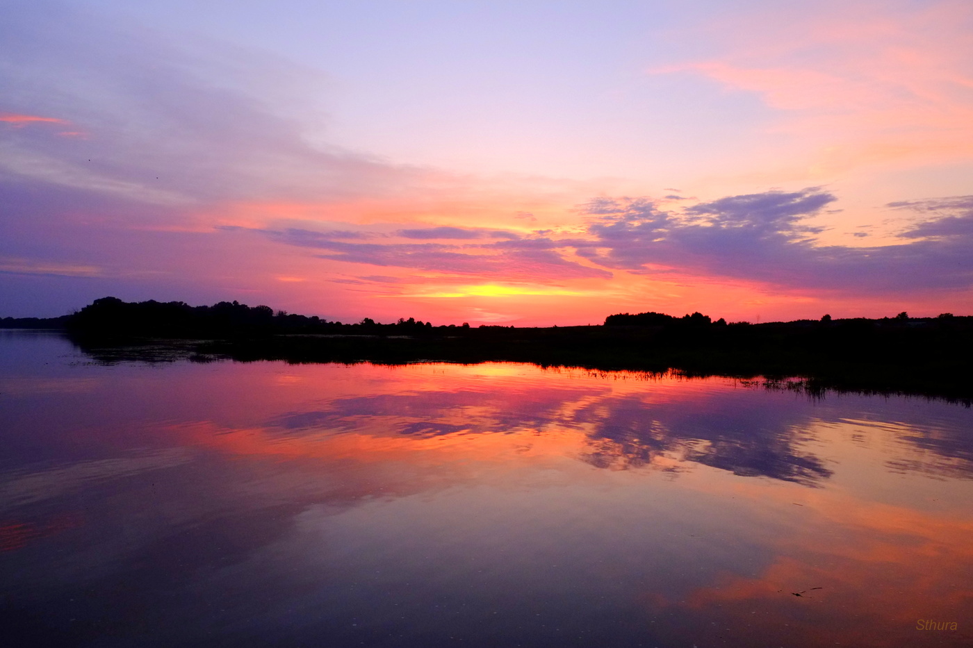 Краски заката.
