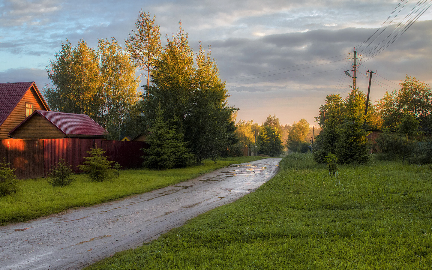после дождичка в...