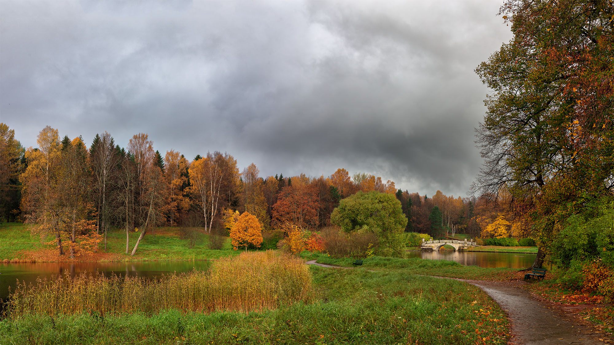 Снова осень закружила карусель мелодий....