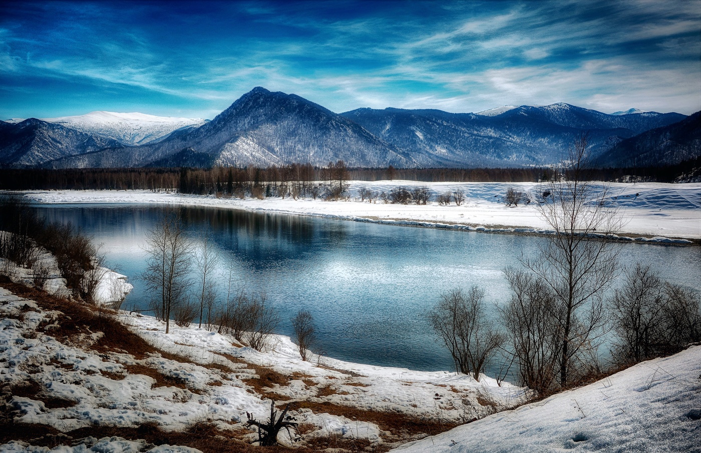 Река Катунь.