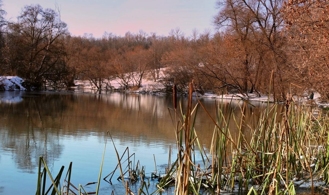 Оттепель на реке