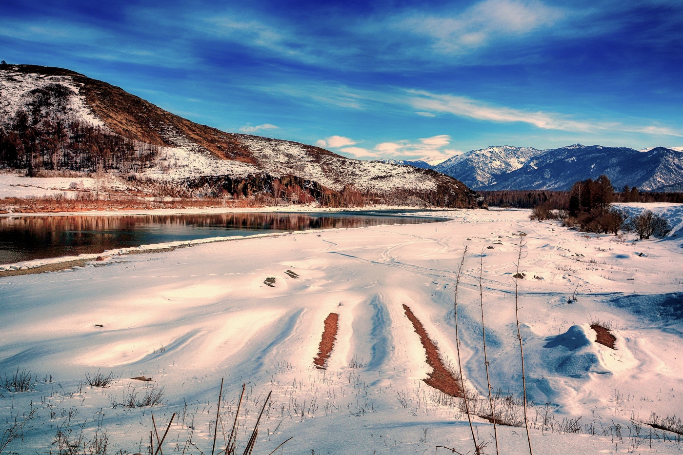 Река Катунь.