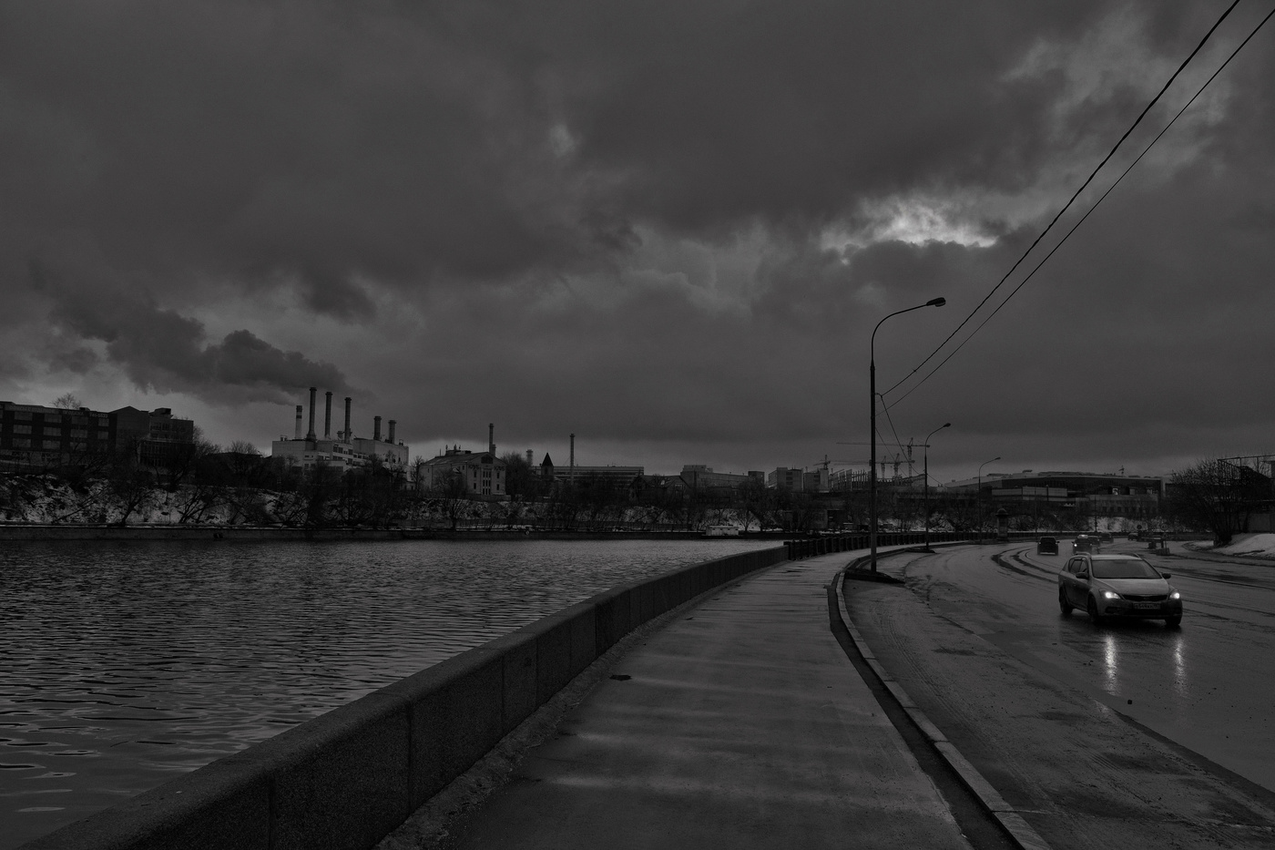 В Москве, в отдаленном районе ...