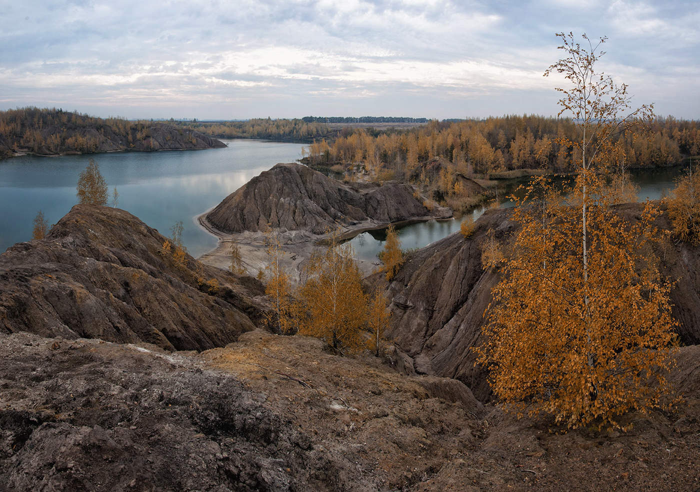 Осеннее утро.