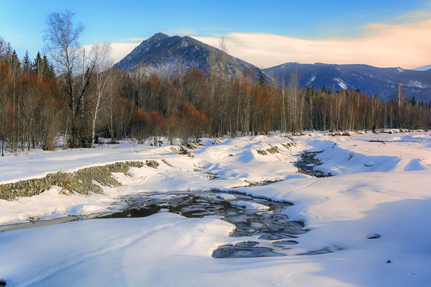 Река Мульта.