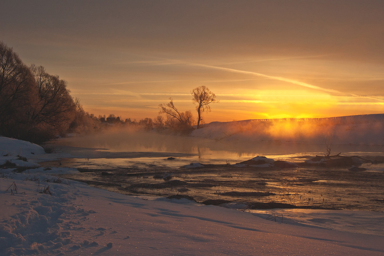 Живое золото рассвета