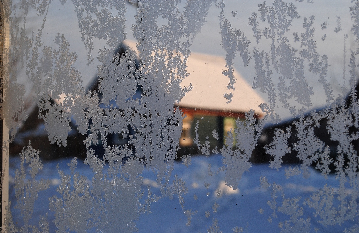 Зимний вечер.