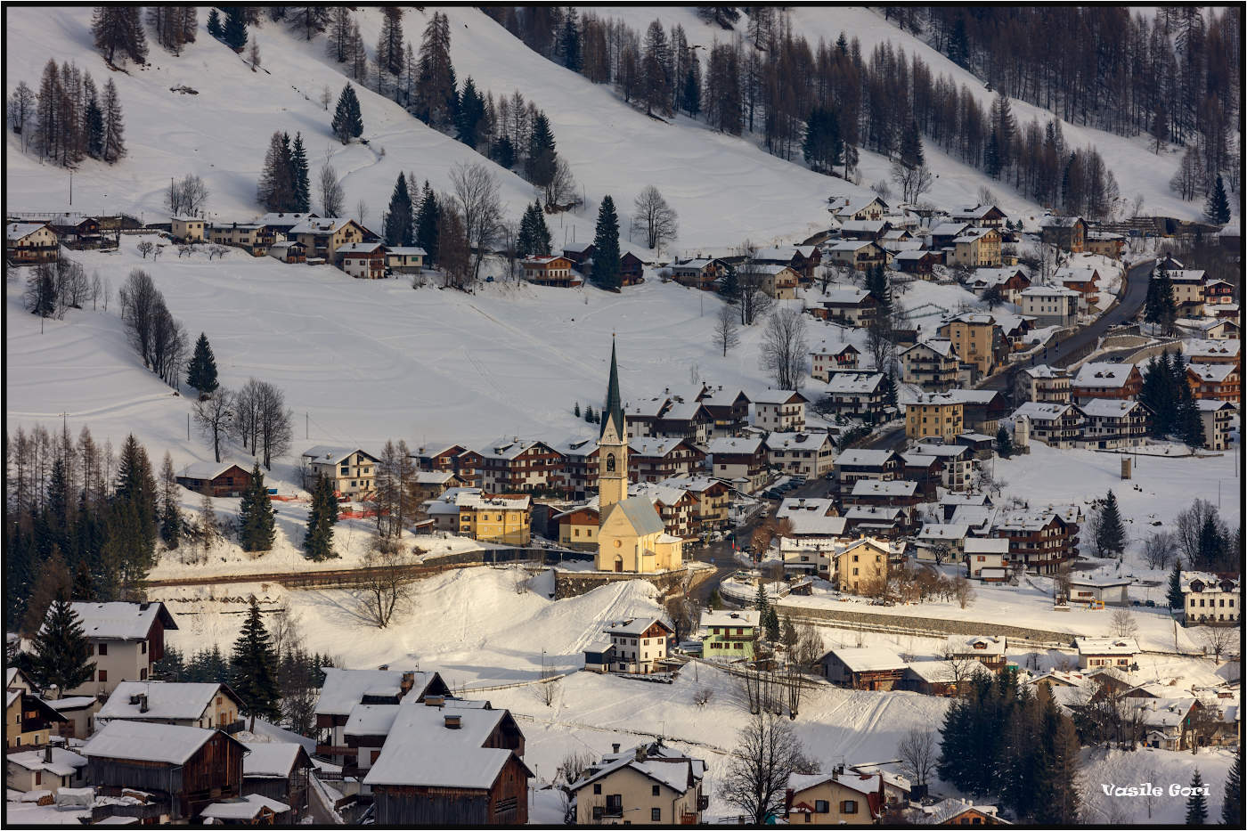 Зимний этюд.