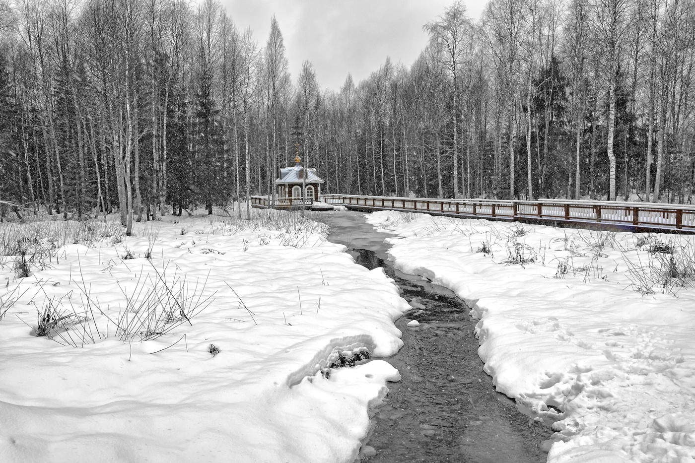 здесь начинается Волга...