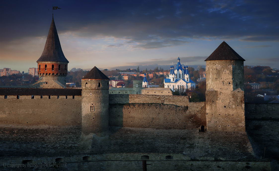 Фрагмент фортеции в Каменец-Подольском