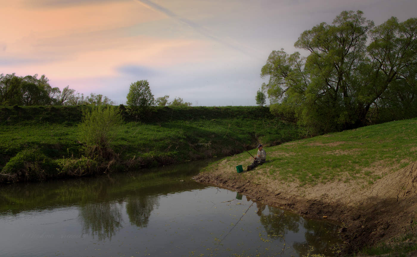 На вечерней зорьке