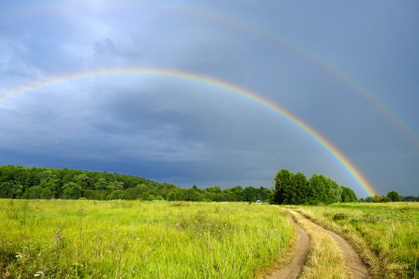 Две радуги.
