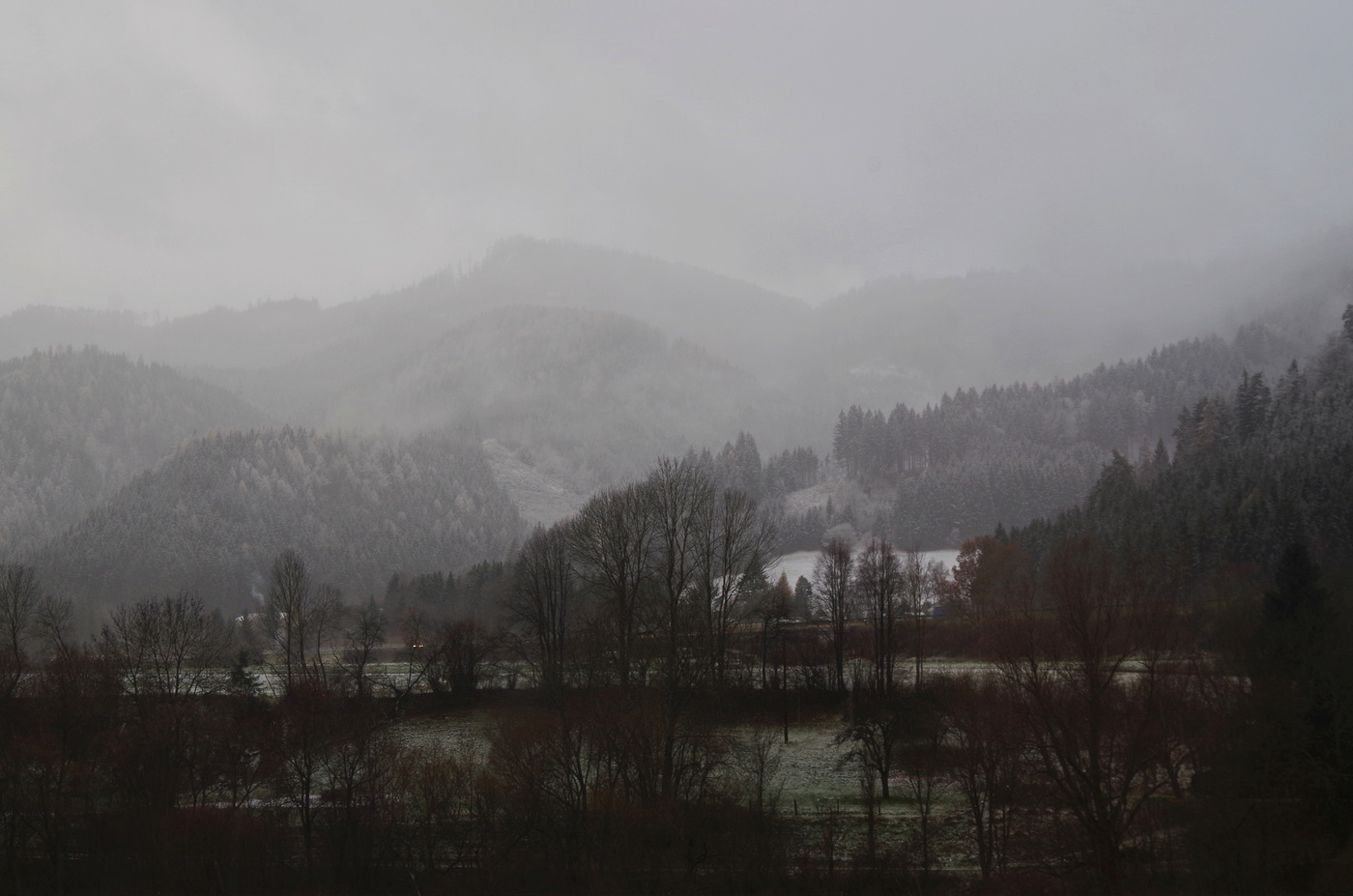 Пасмурное утро