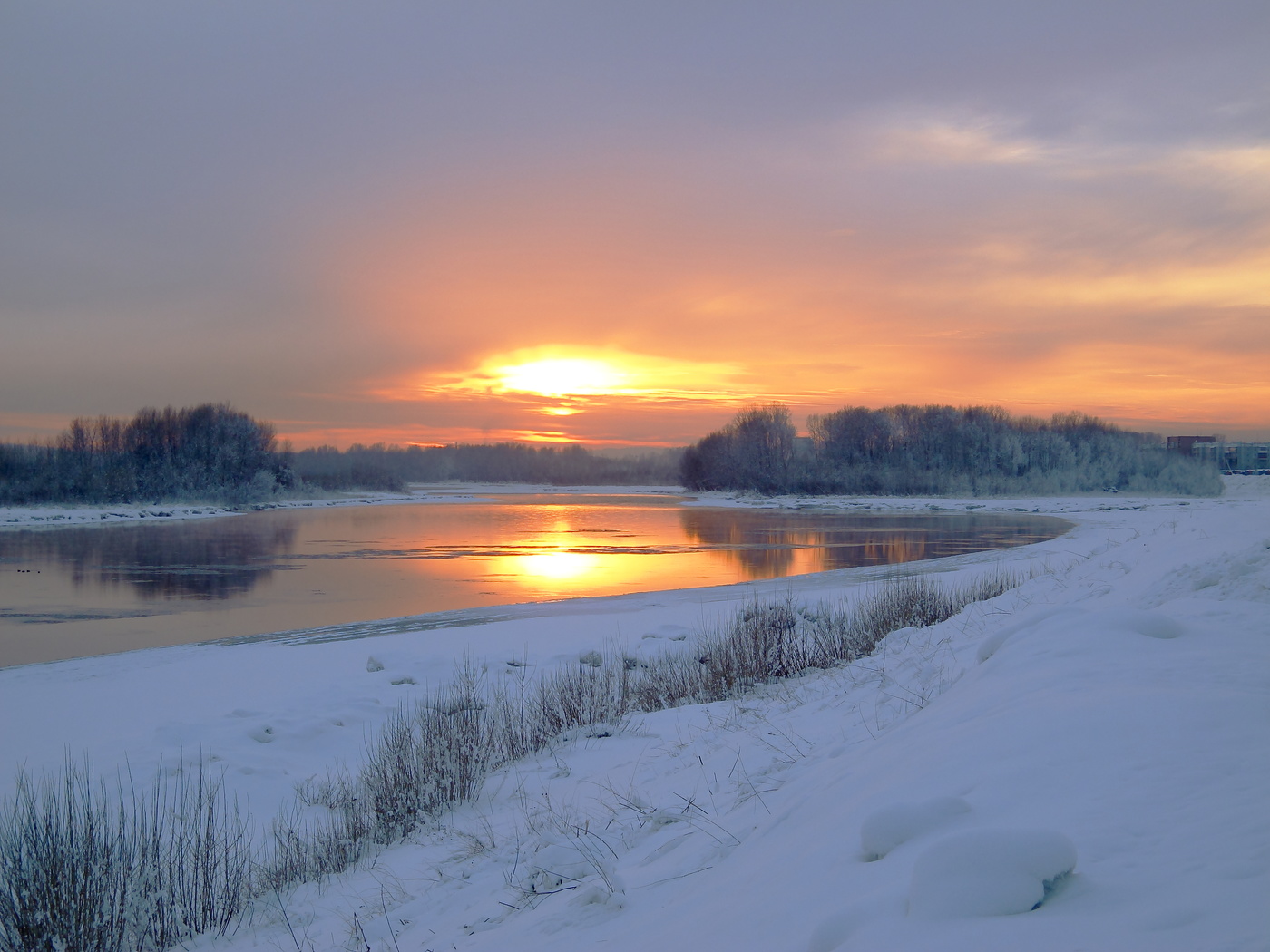 Закат на Томи