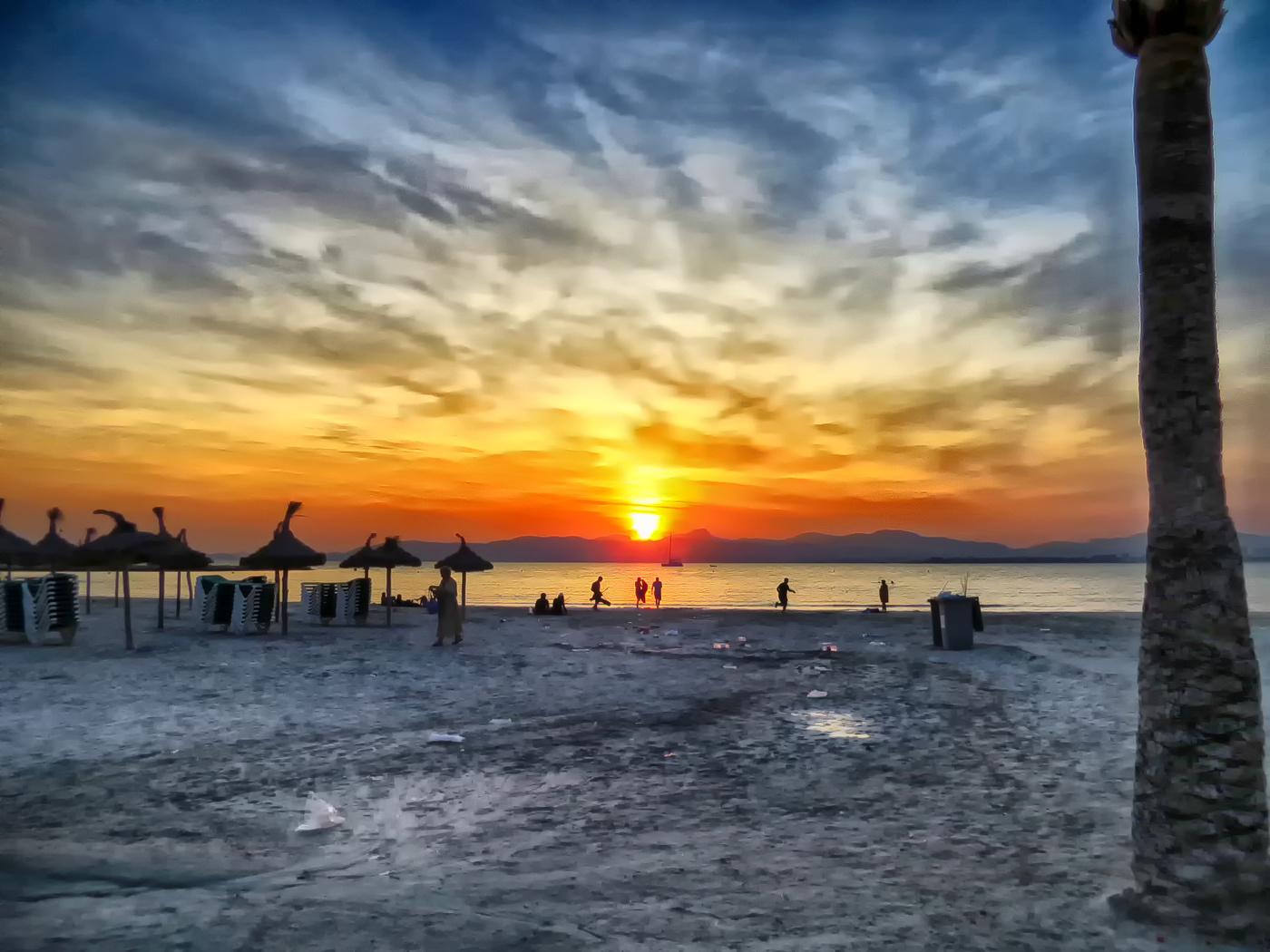 Летний вечер.