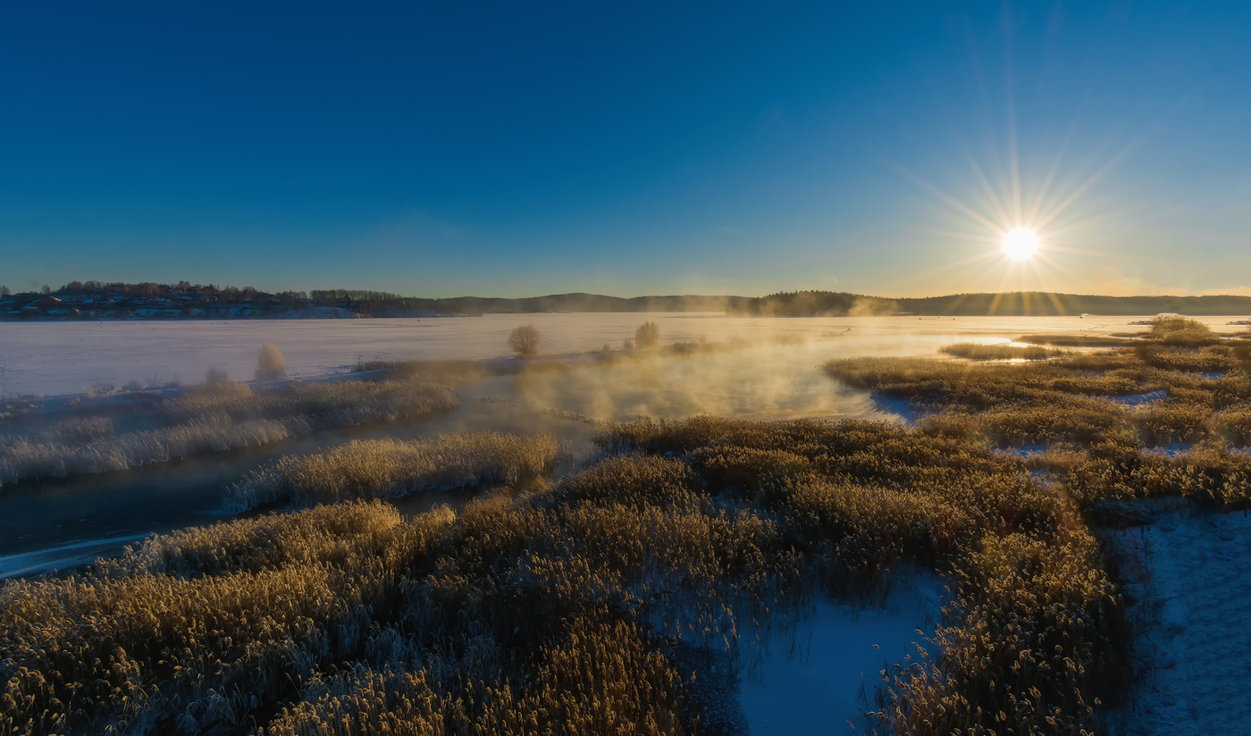 Зимняя река