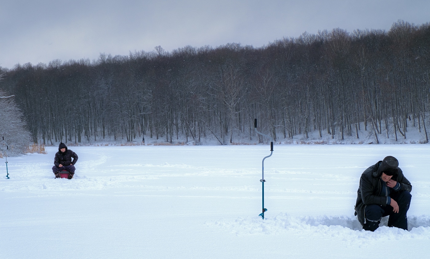 Вот досада,не клюёт...