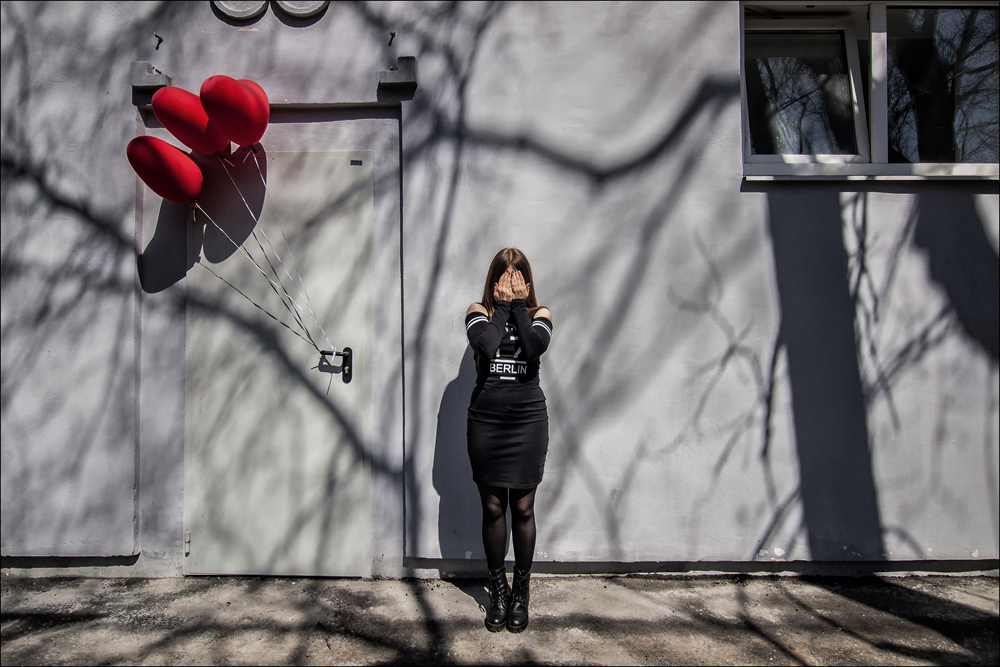 Про Настю и шарики.