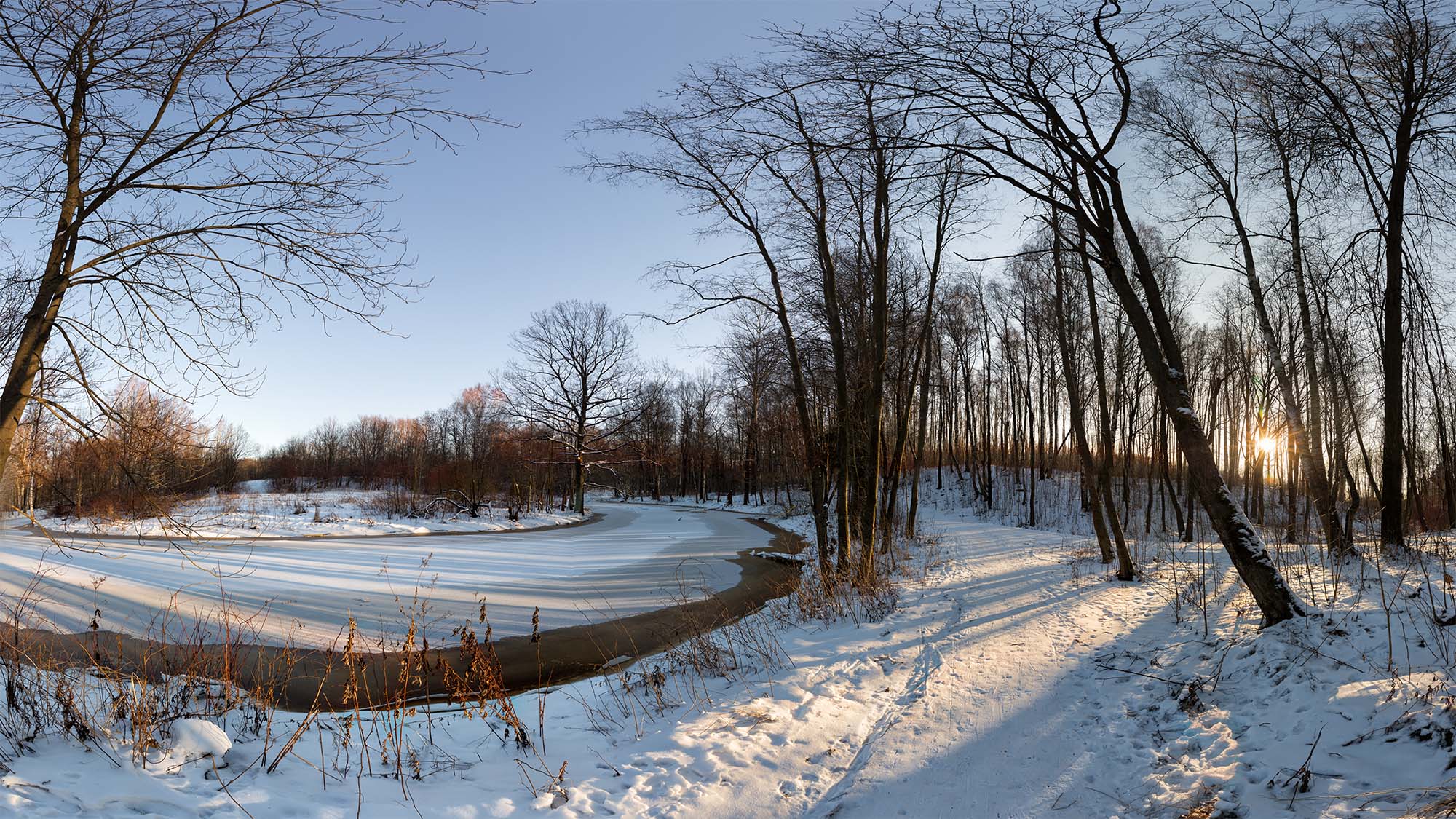 Зима .Январь..