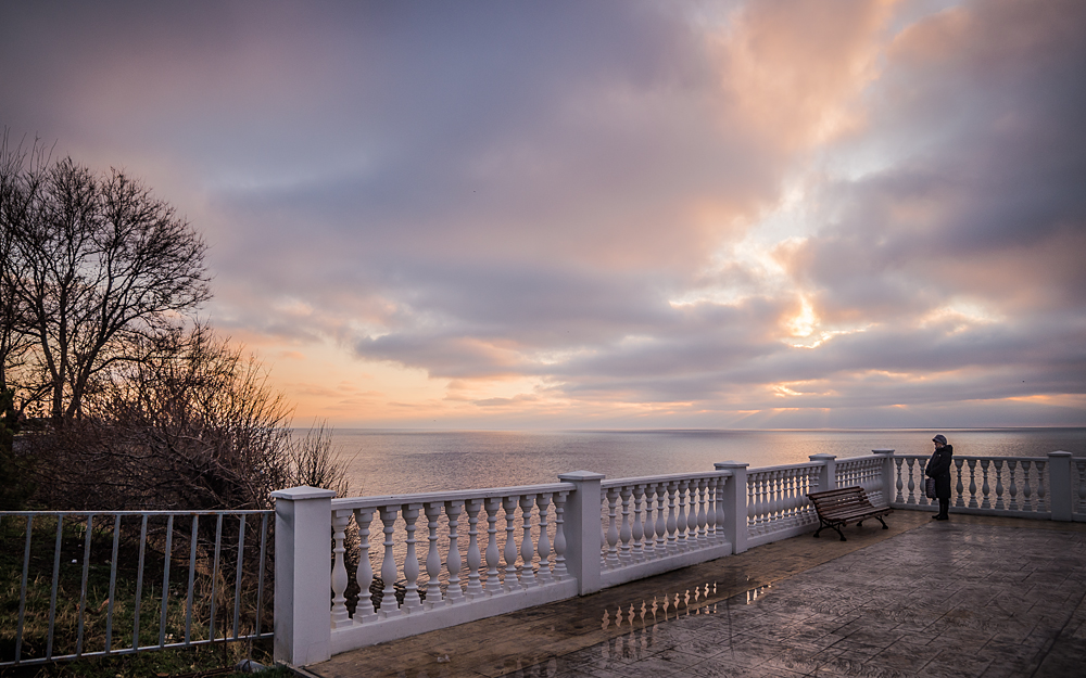 Анапа, январь..