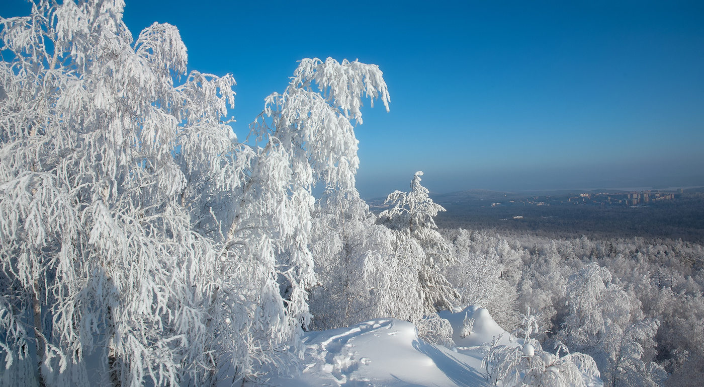 Белый, белый иней