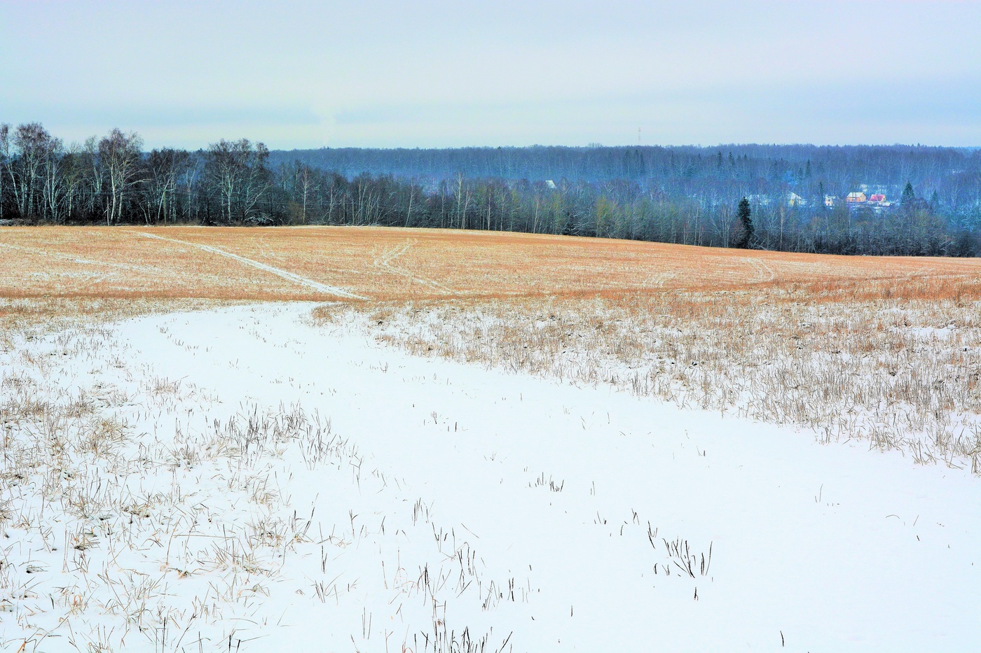 По дороге зимней, скучной ...