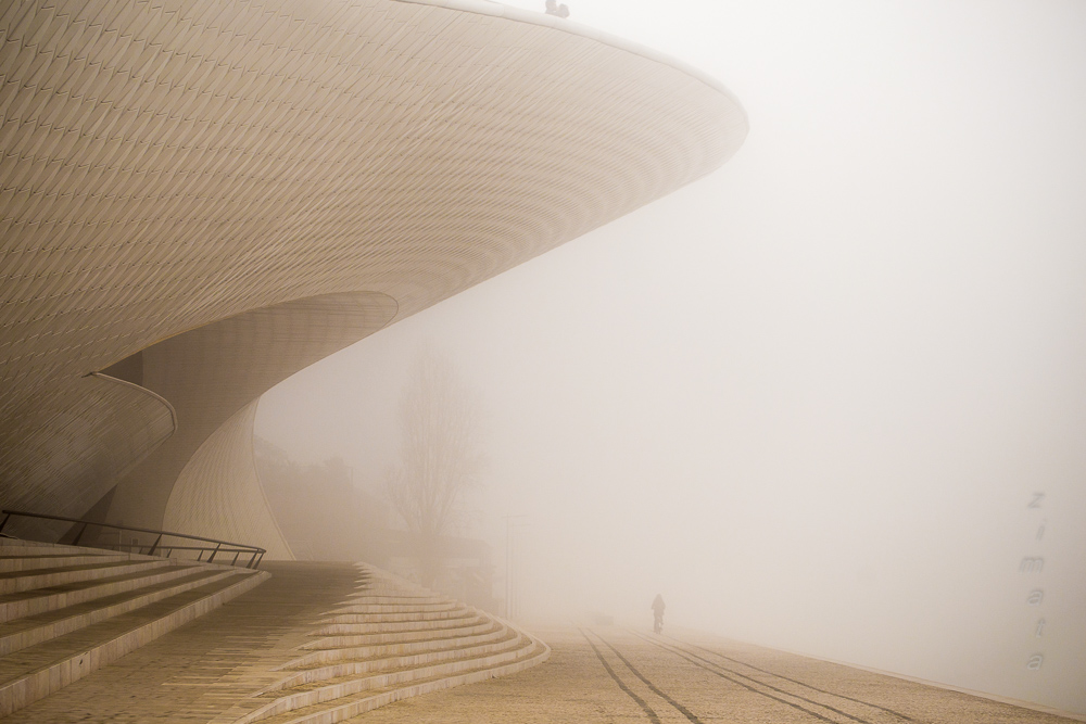 скрылся в тумане