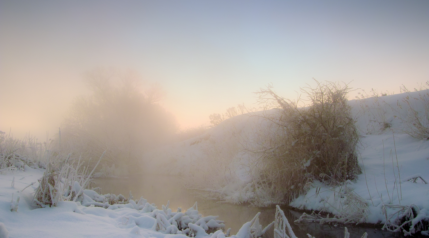 Нежность морозной зари