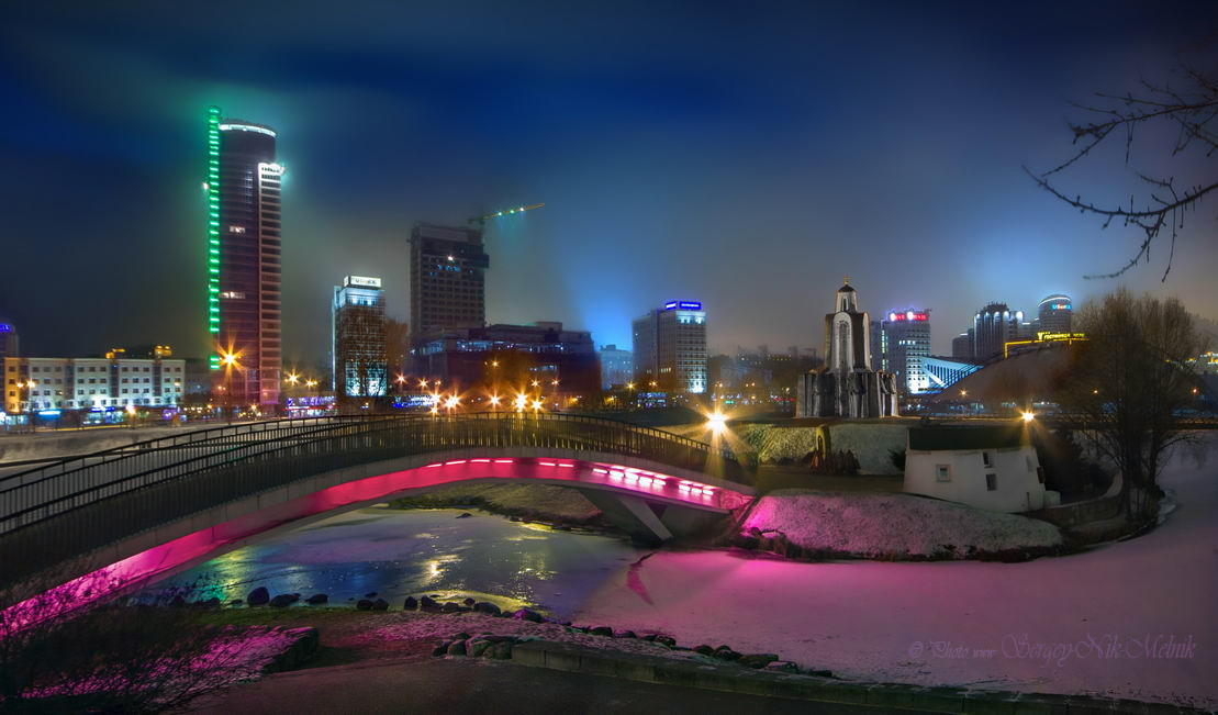 Сказочная городская панорама