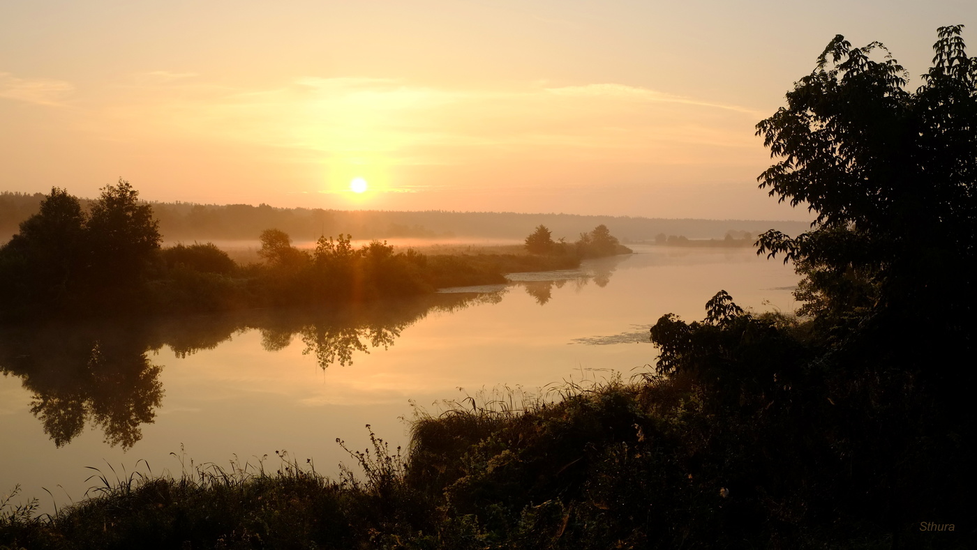 Рассвет. Озеро Сосновое.