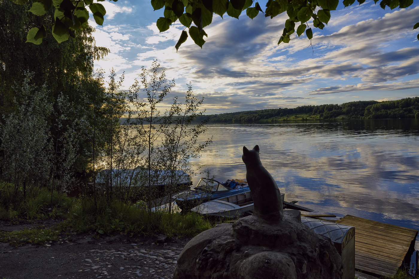 скоро закат...