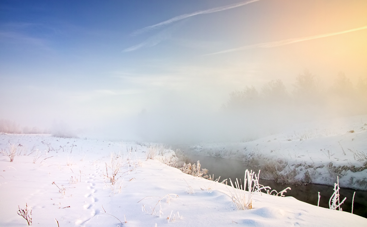На рассвете в феврале